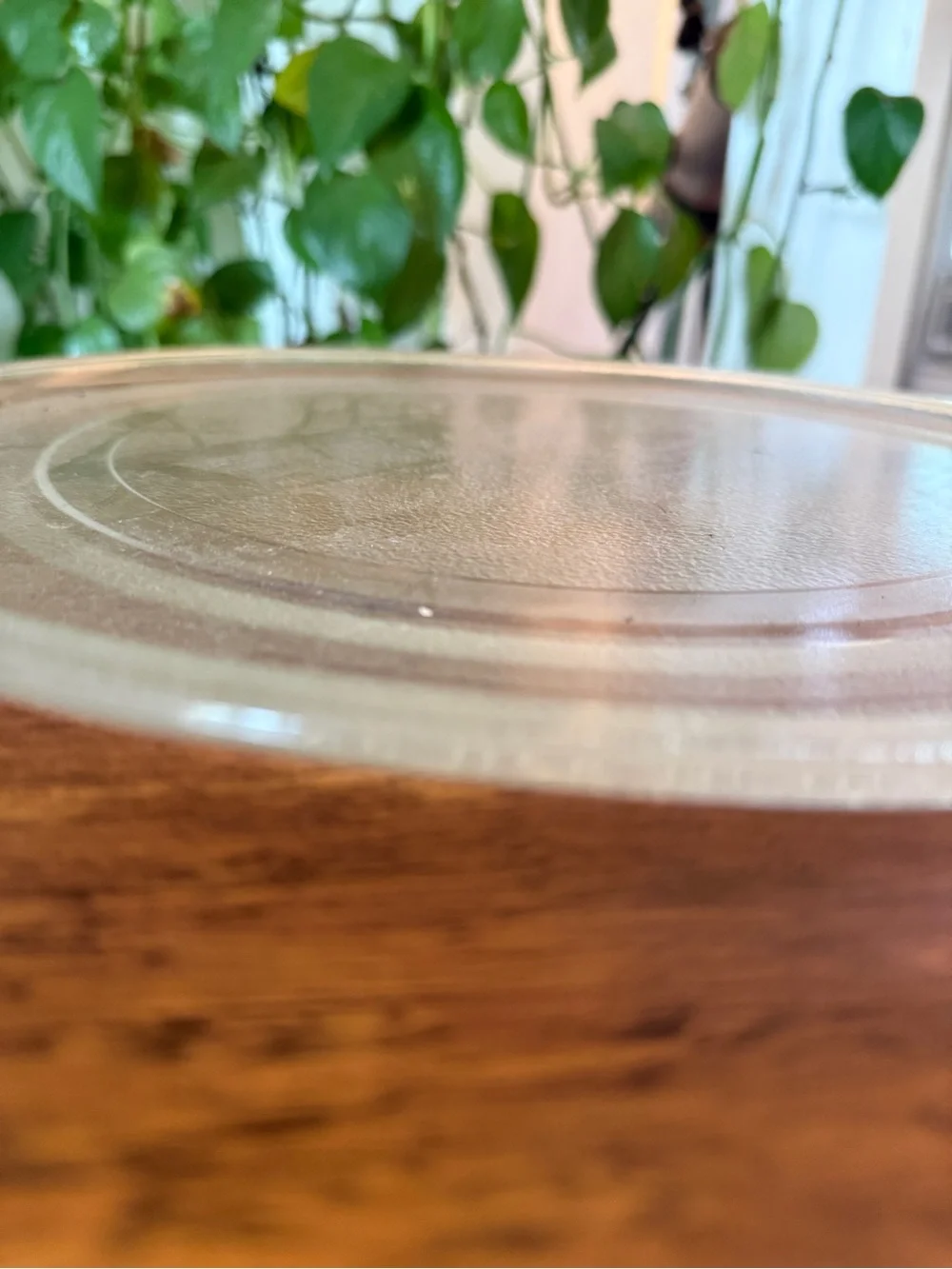 Clear Glass Turntable Plate for Microwave Oven